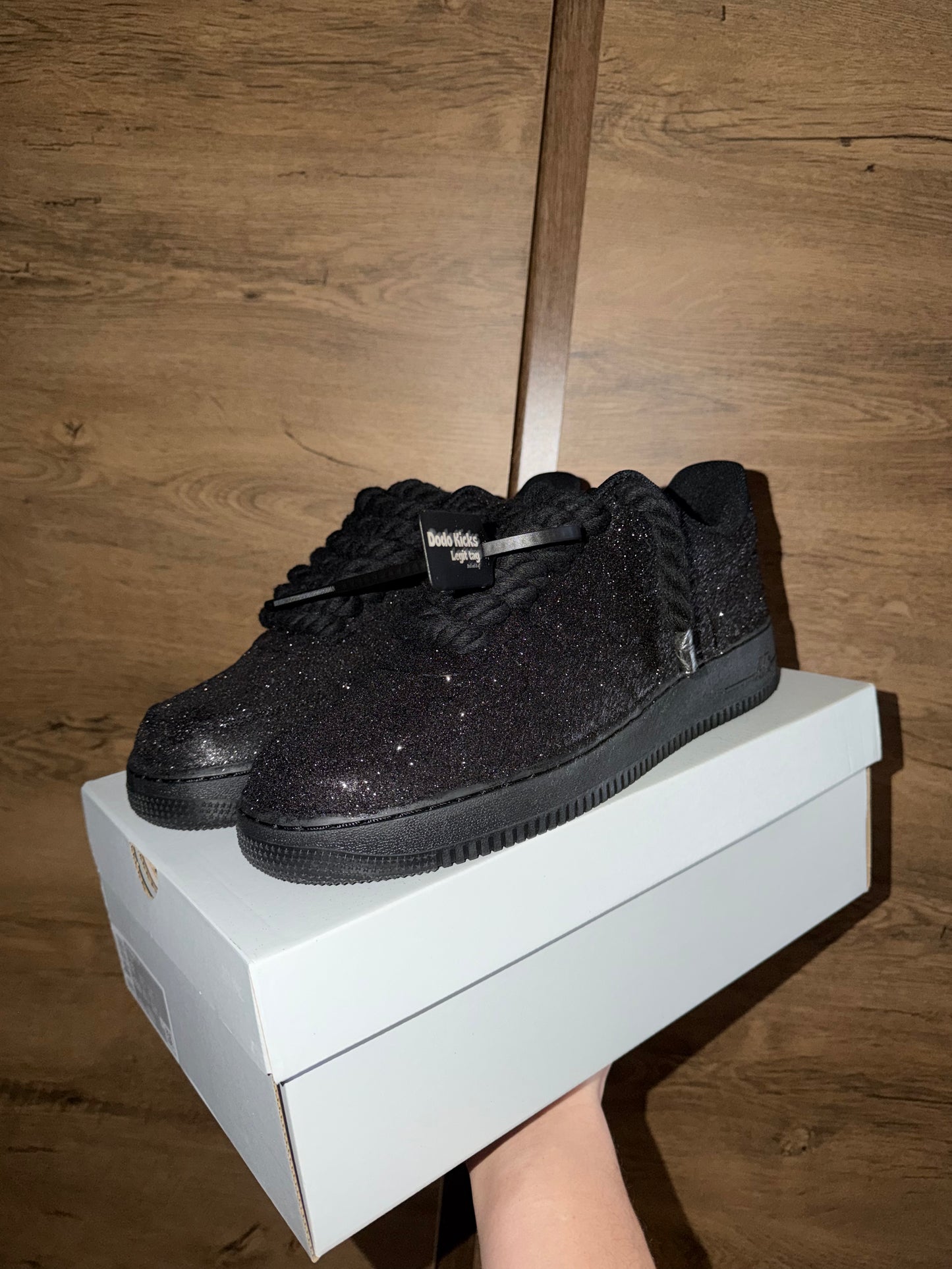 Nike Rope Lace Air Force 1 "Glitter "