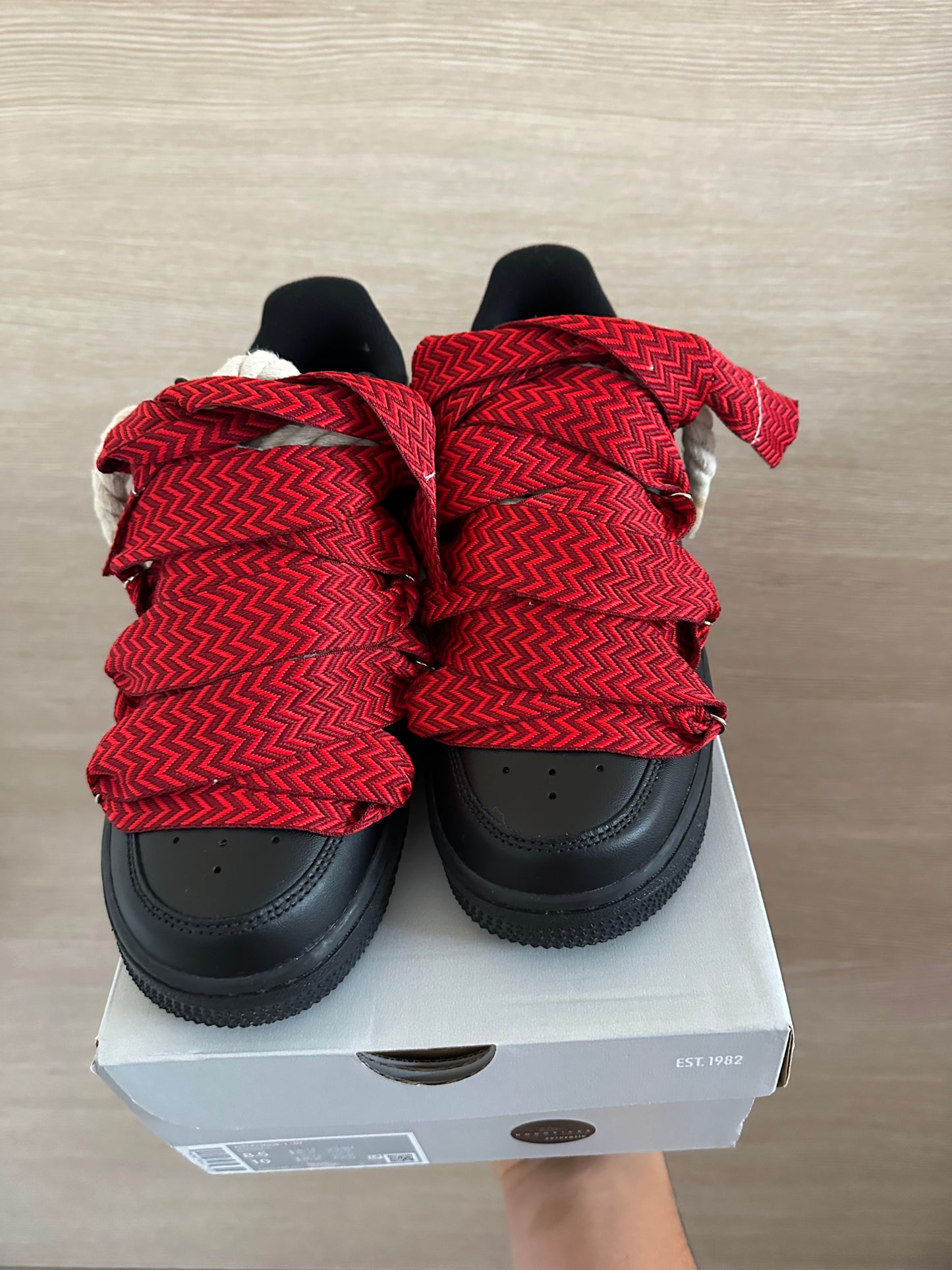 Black Rope Lace "LANVIN"