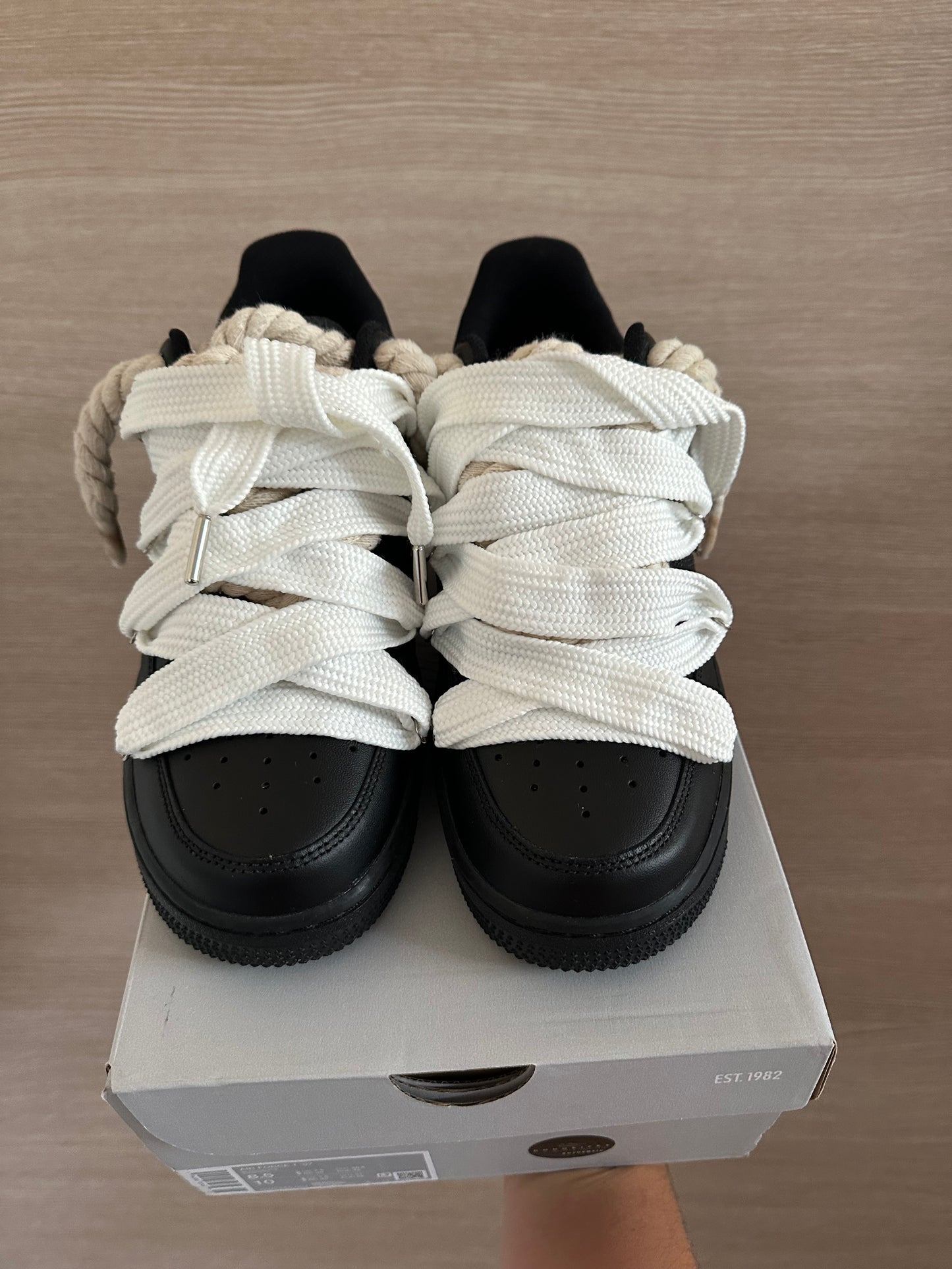 Black Rope Lace "LANVIN"