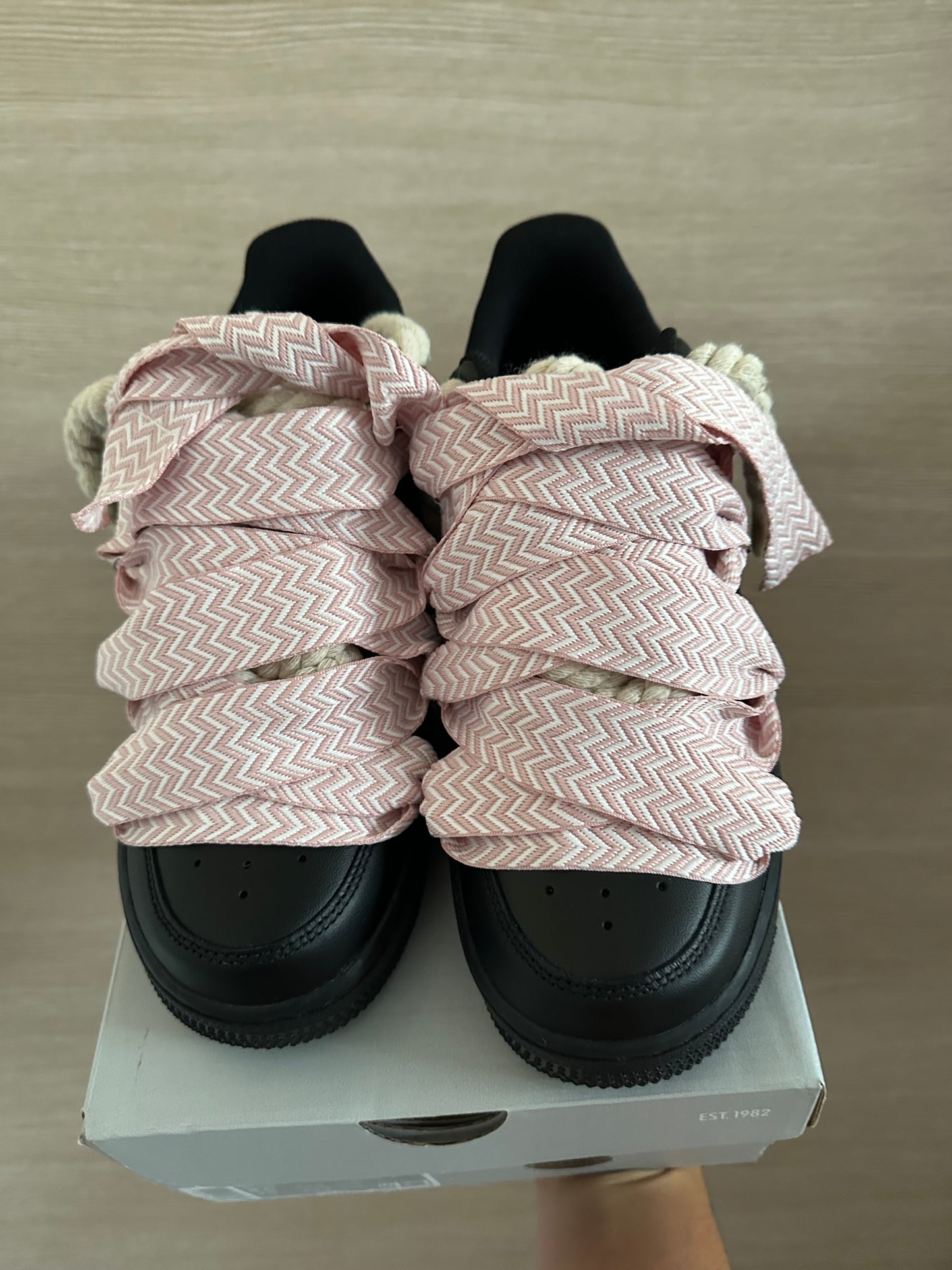 Black Rope Lace "LANVIN"