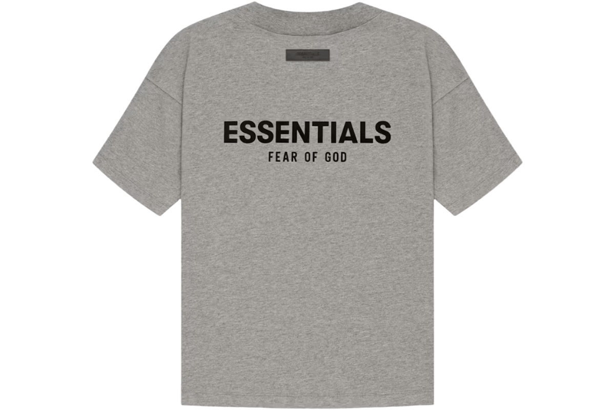 FEAR OF GOD ESSENTIALS TEE "DARK OATMEAL" (SS22)
