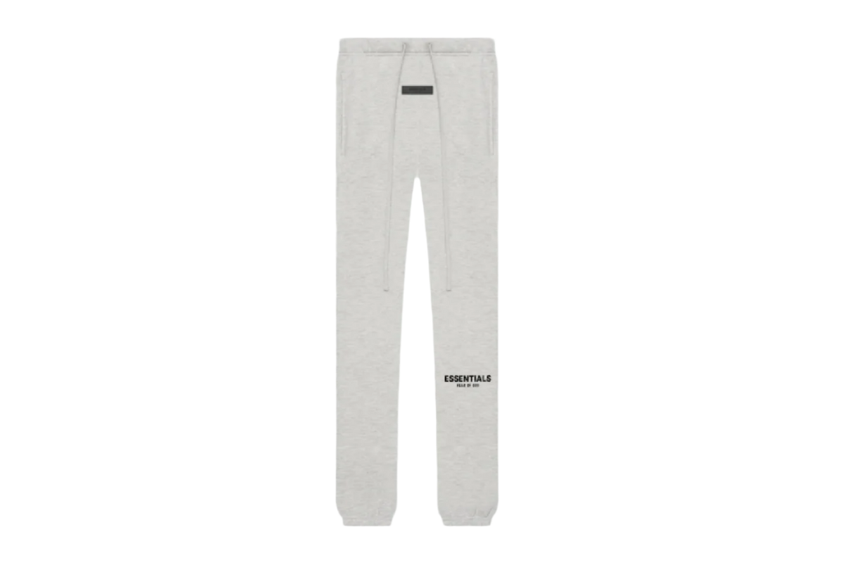 FEAR OF GOD ESSENTIALS SWEATPANTS "LIGHT OATMEAL" (SS22)