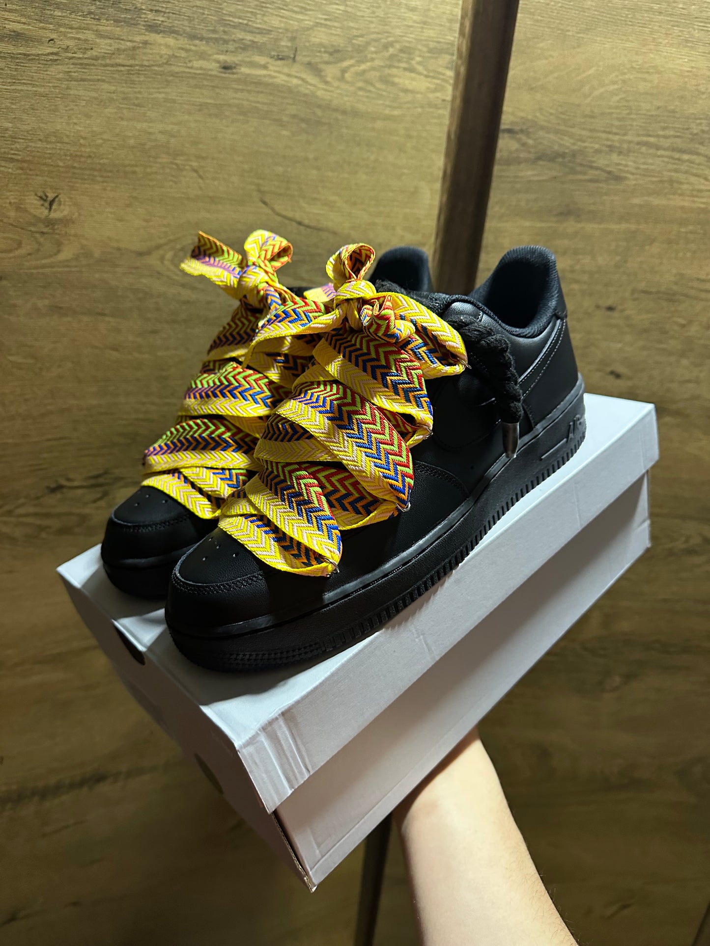 Black Rope Lace "LANVIN"