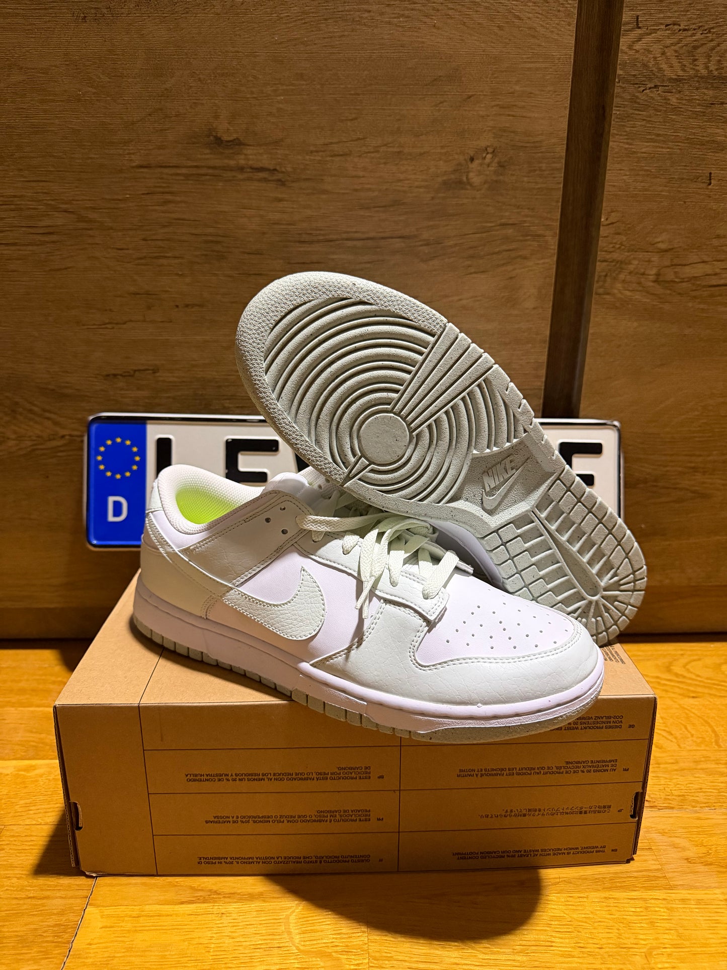 Nike Dunk “White Mint” talp nézet