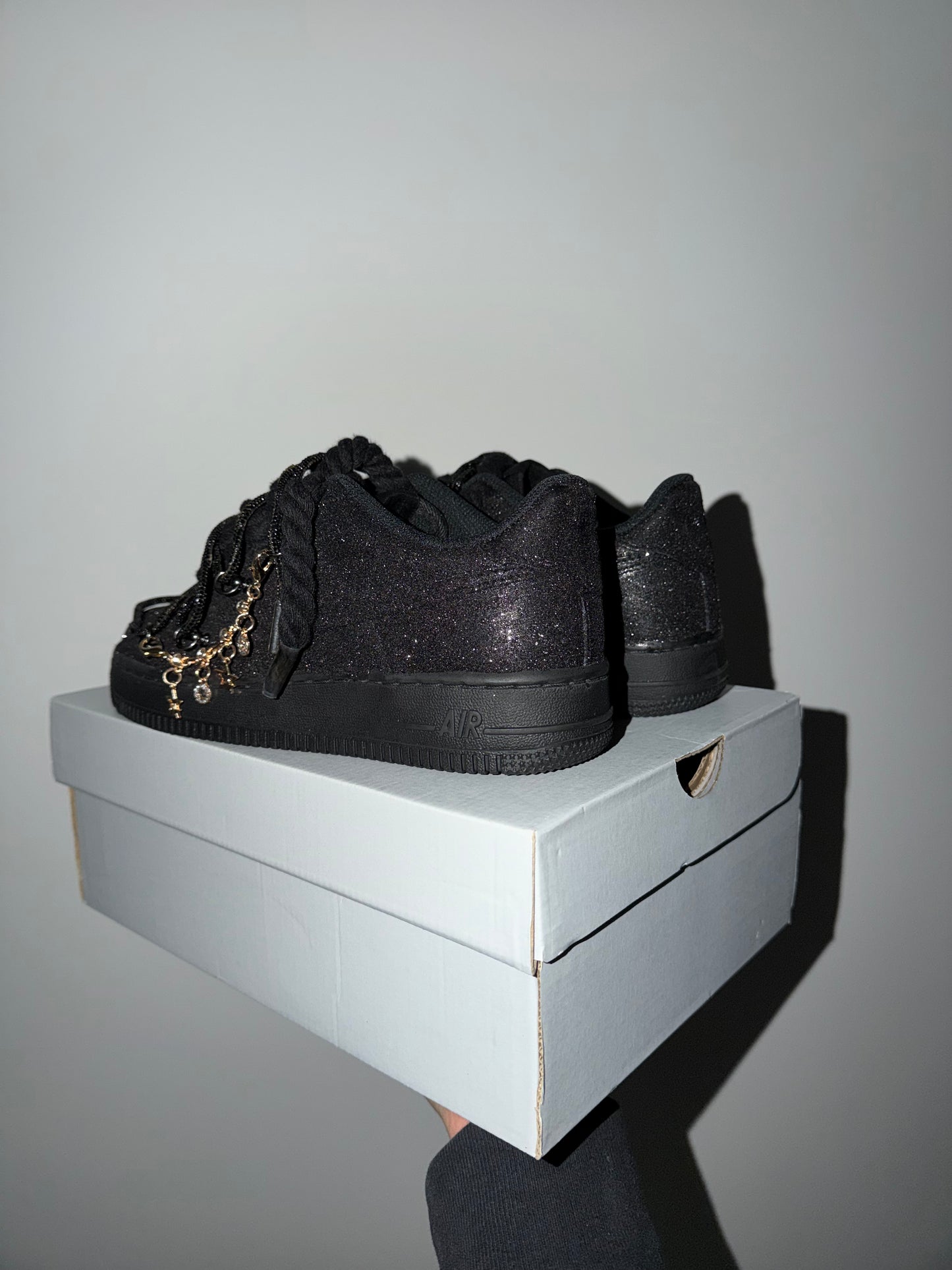 Nike Rope Lace Air Force 1 "Glitter Charmy"