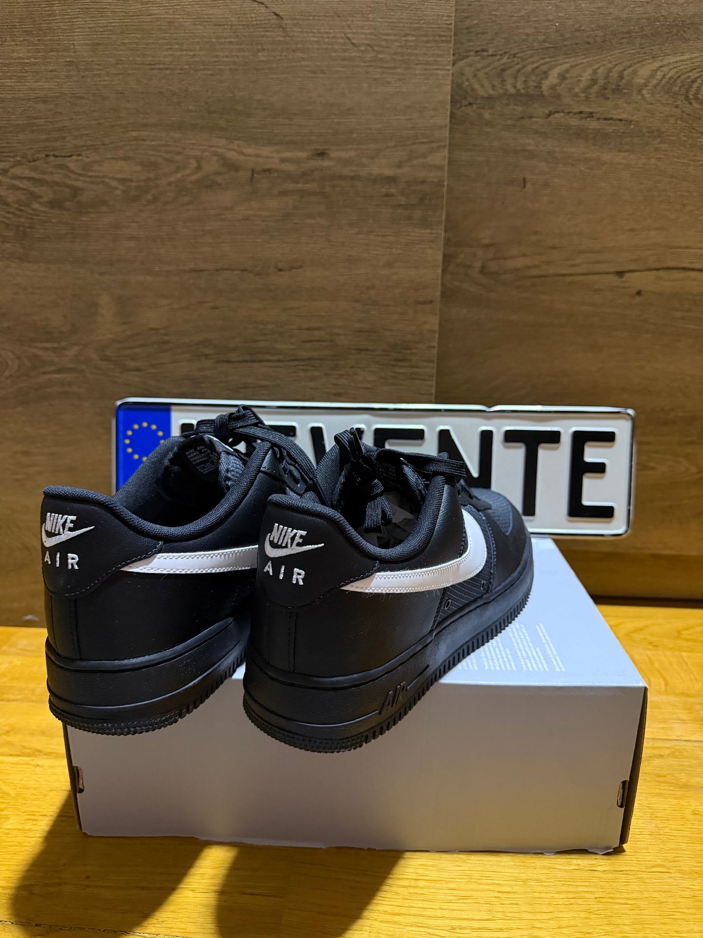 Nike Air Force 1 "Tech Black and White”