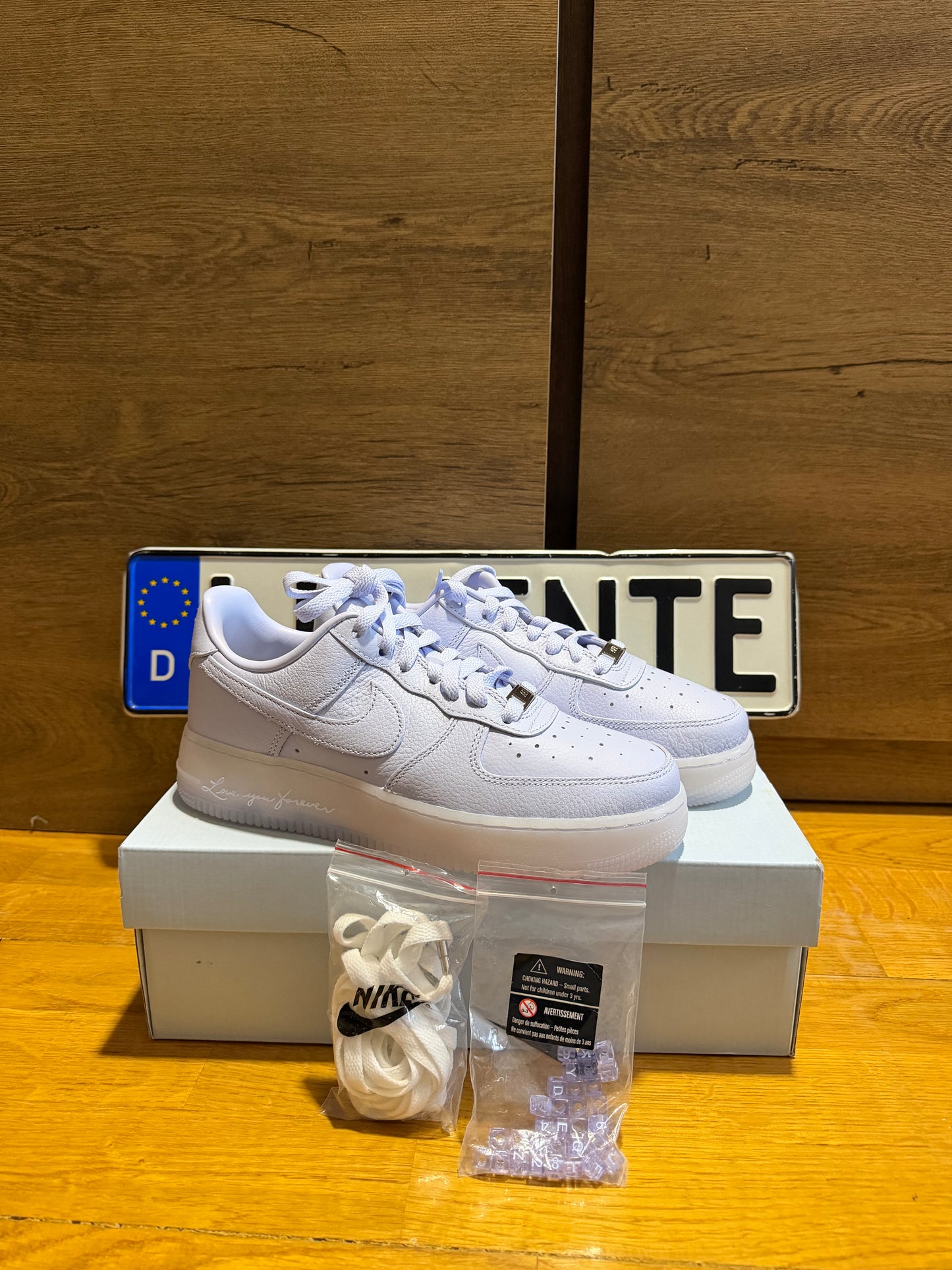 Nike Air Force 1 "Drake NOCTA Certified Lover Boy Palest Purple" (GS)