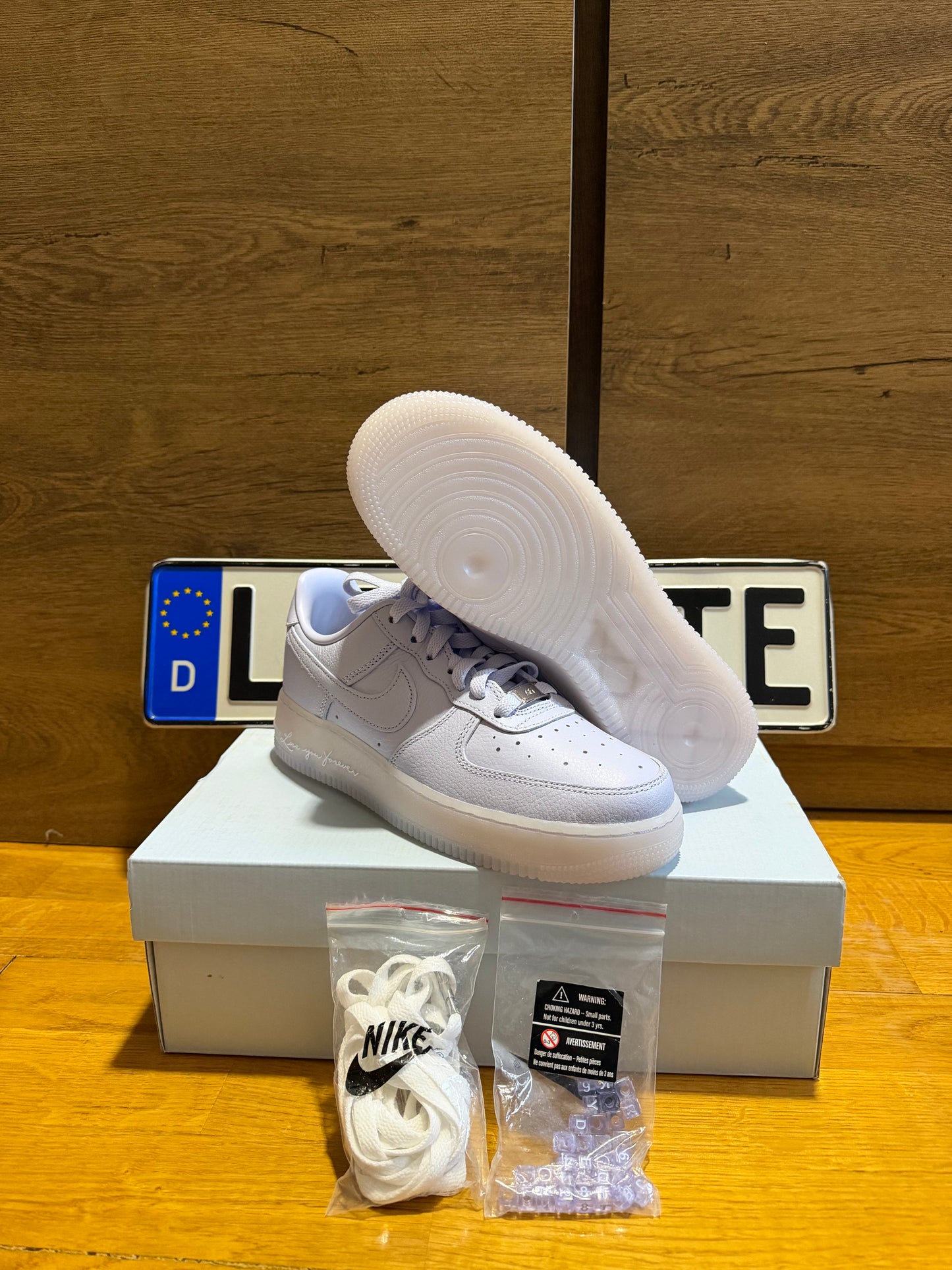 Nike Air Force 1 "Drake NOCTA Certified Lover Boy Palest Purple" (GS)