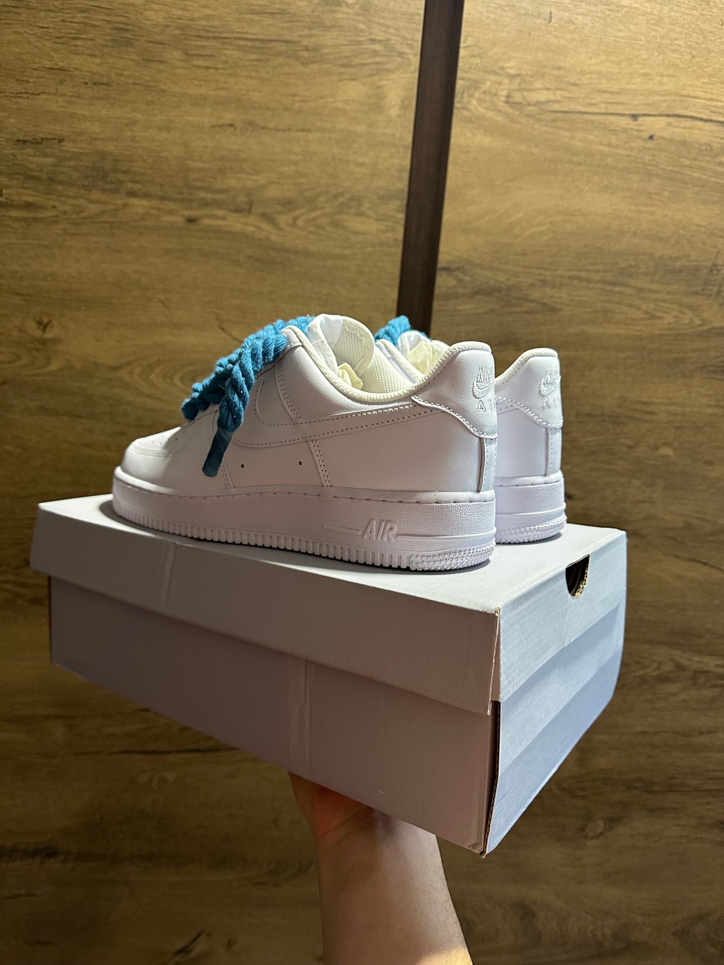 Rope Lace Air Force 1 White “EXOTIC”