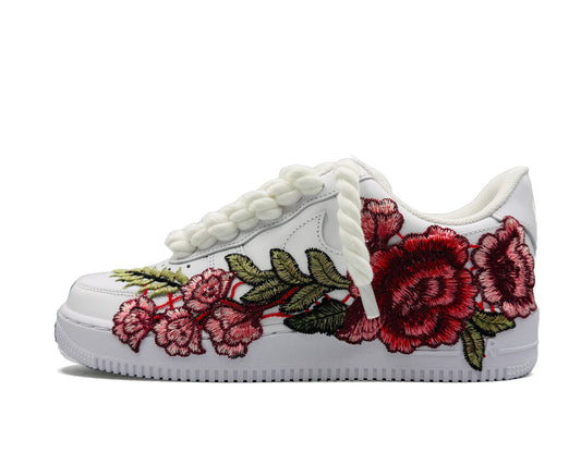 Nike Air Force 1 White "ROSE ROPELACE”