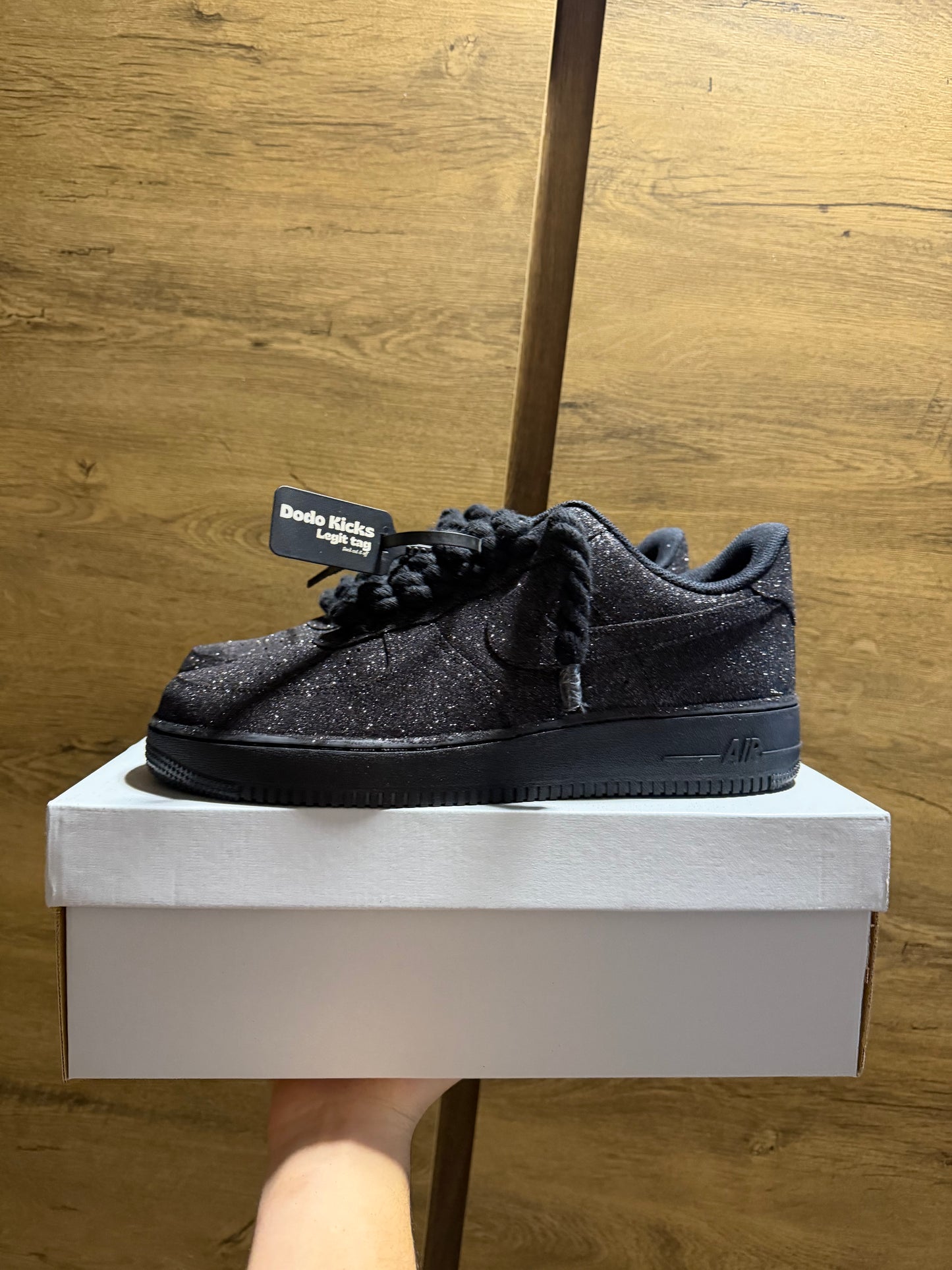 Nike Rope Lace Air Force 1 "Glitter "