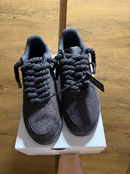 Nike Rope Lace Air Force 1 "Glitter "