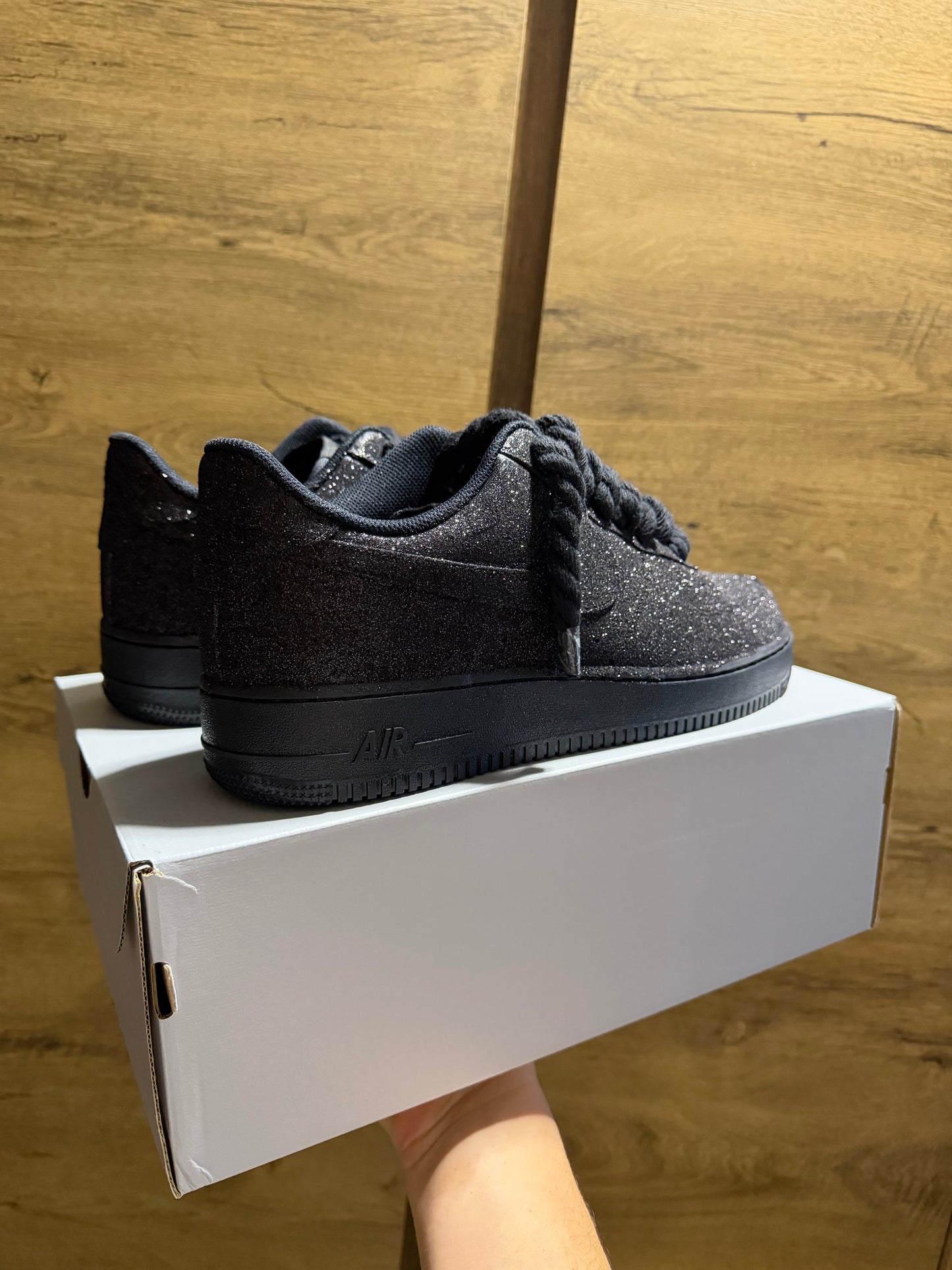 Nike Rope Lace Air Force 1 "Glitter "