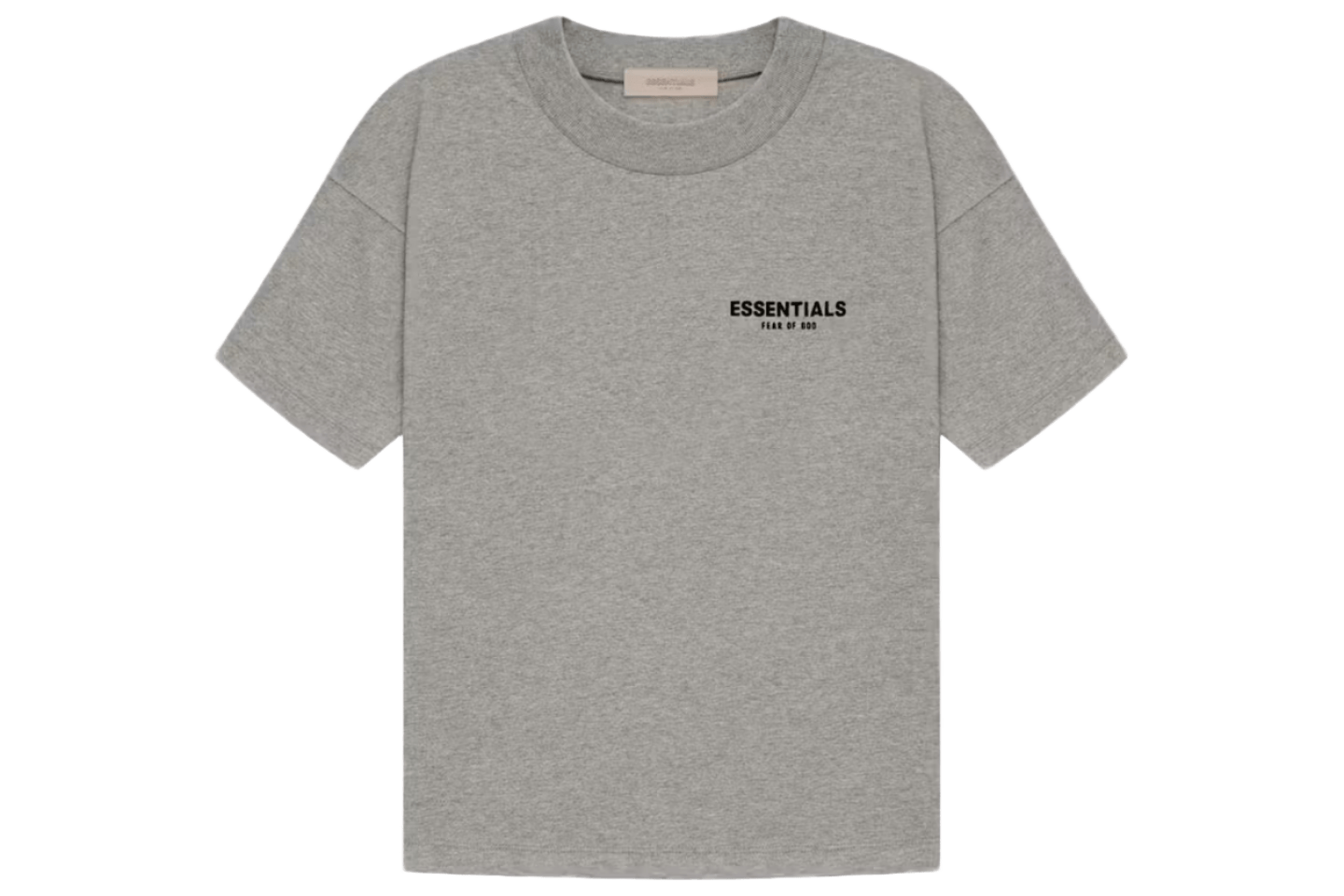 FEAR OF GOD ESSENTIALS TEE "DARK OATMEAL" (SS22)