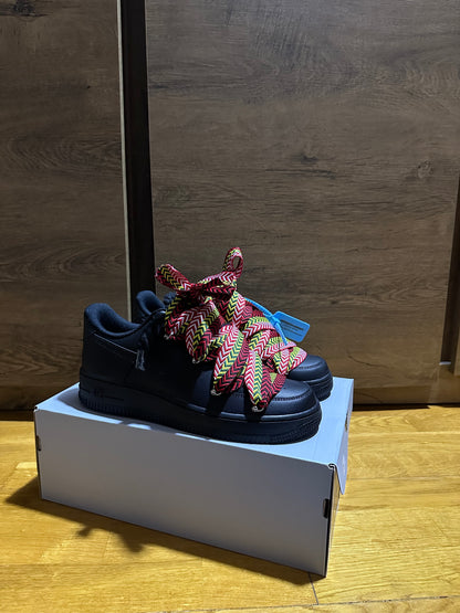 Nike Black Rope Lace "LANVIN"
