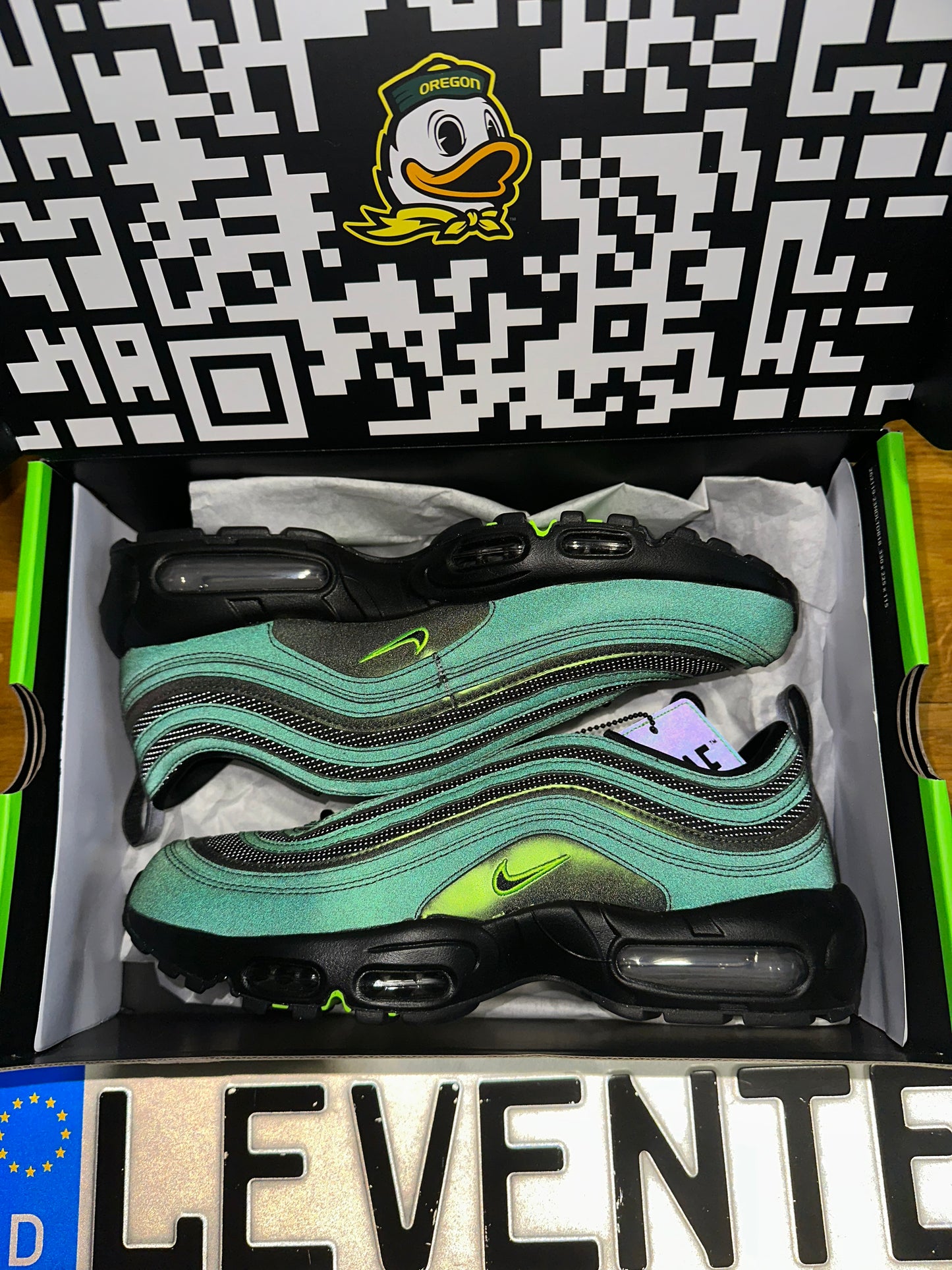 AIR MAX 95/97 'UNIVERSITY OF OREGON - THUNDER' PE