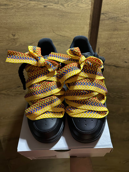 Nike Black Rope Lace "LANVIN"