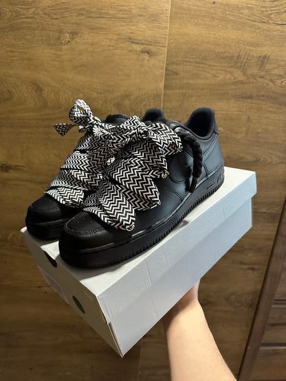 Nike Black Rope Lace "LANVIN "