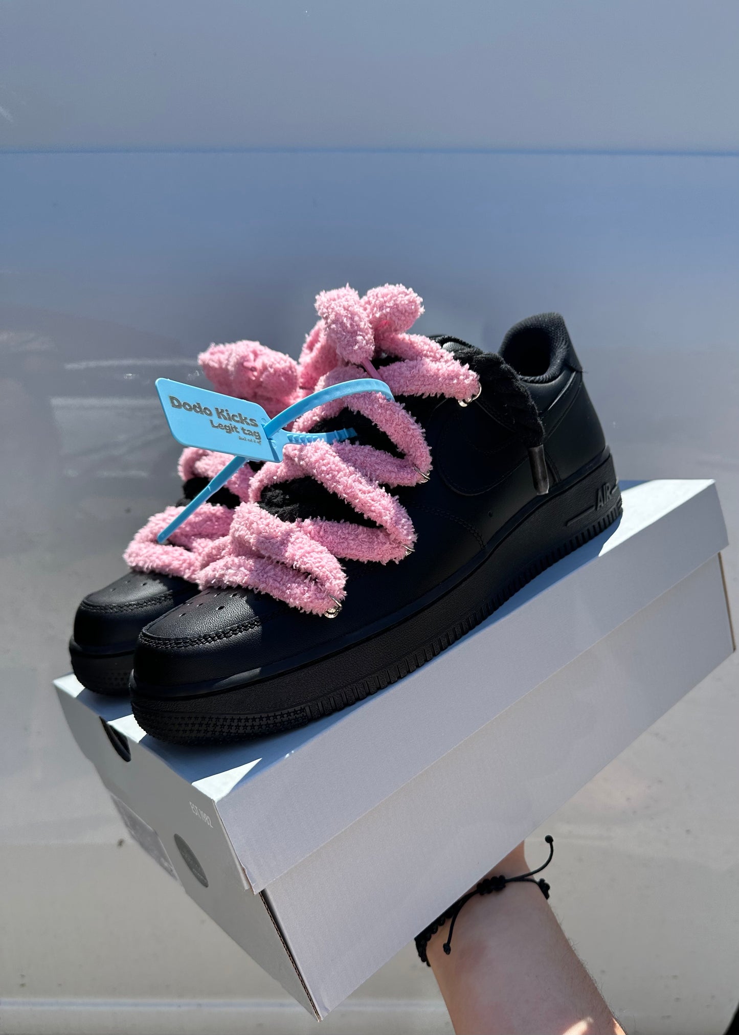 Black Rope Lace "Extra Fluffy"