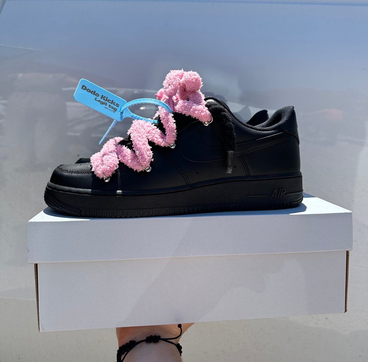 Black Rope Lace "Extra Fluffy"