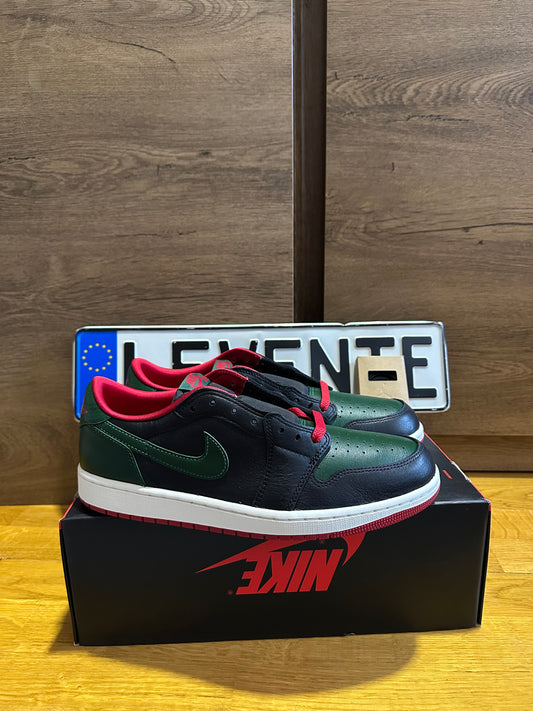 Jordan 1 Low "Black George Green"