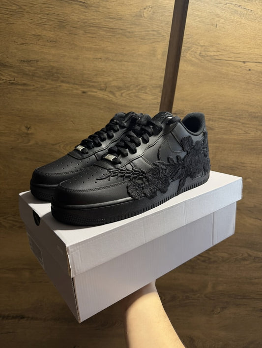 Nike Air Force 1 Black "ROSE BLACK”