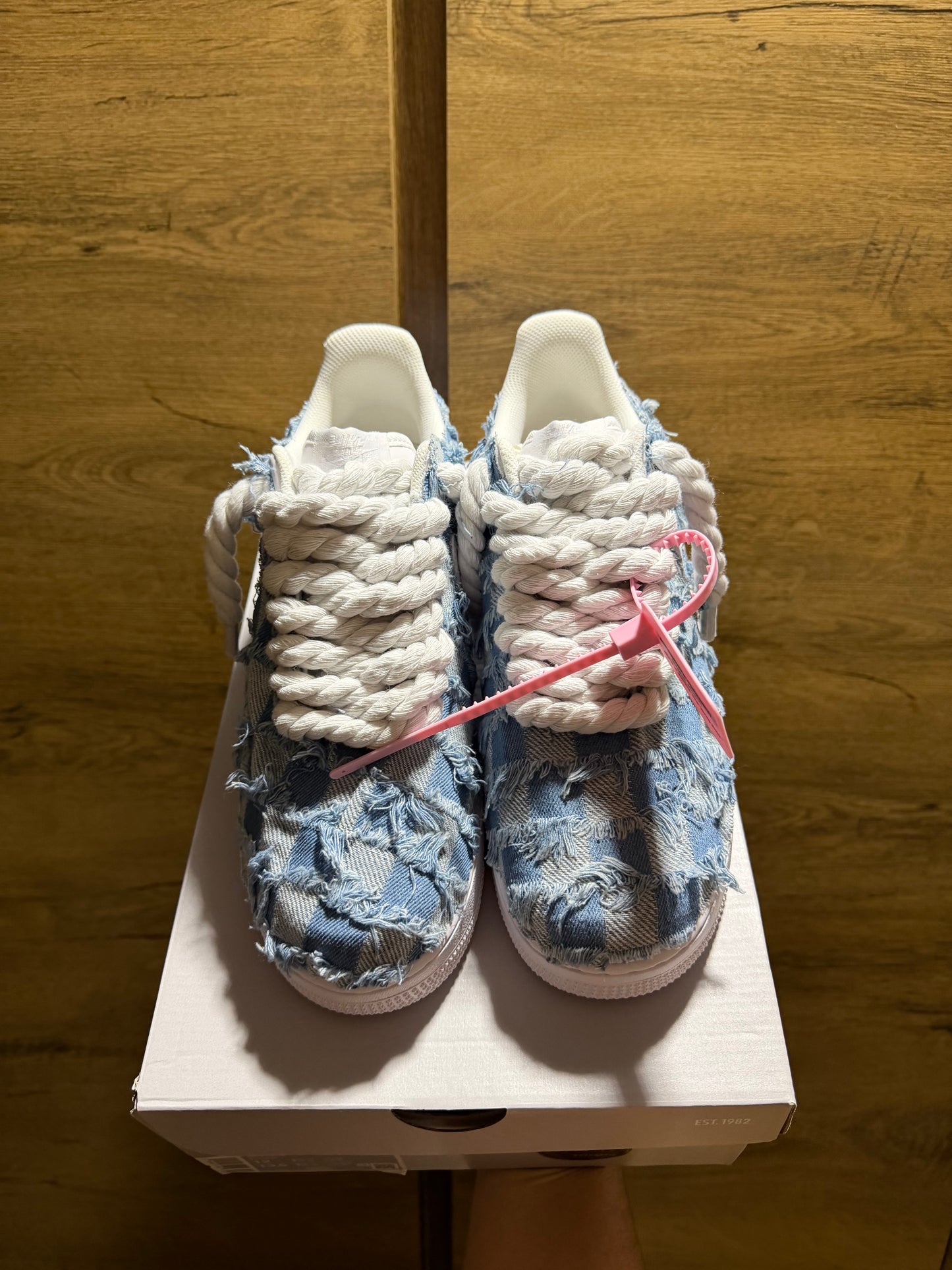 Nike Air Force 1 Rope Denim Jeans fentről