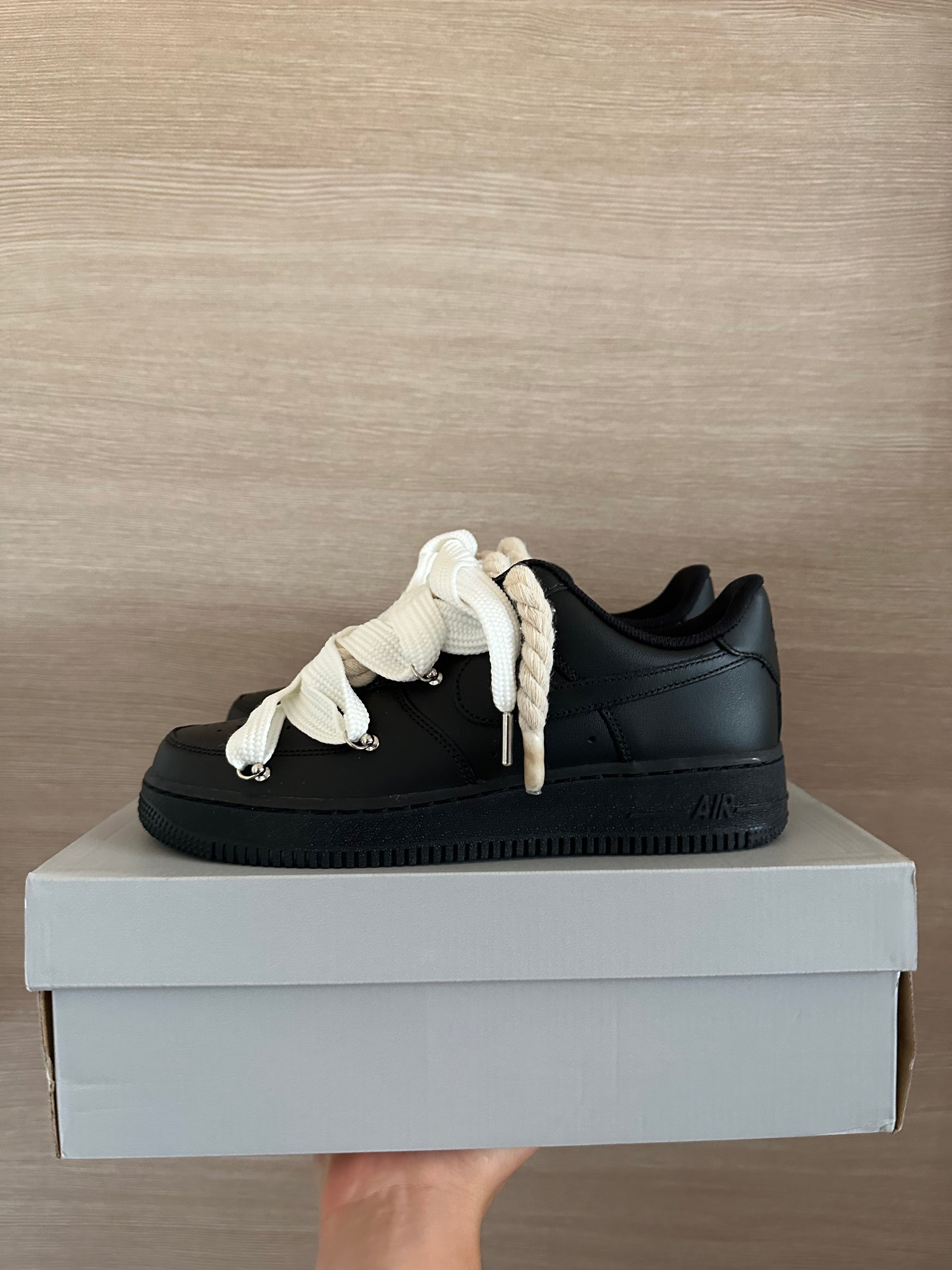 Nike Black Rope Lace "LANVIN" oldal nézet