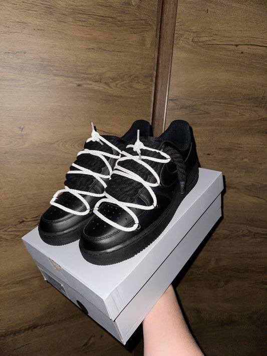 reflective rope lace Air Force 1 