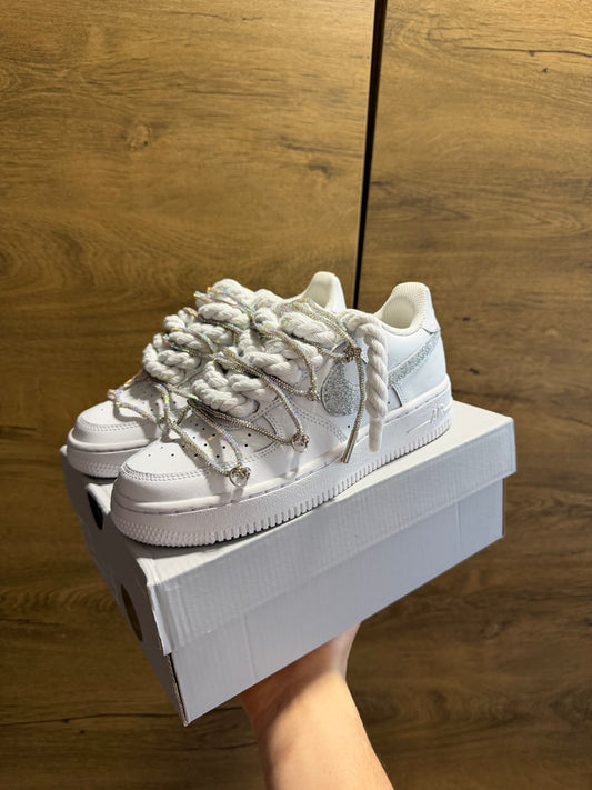 Nike Rope Lace "Extra White Shiny" első nézet