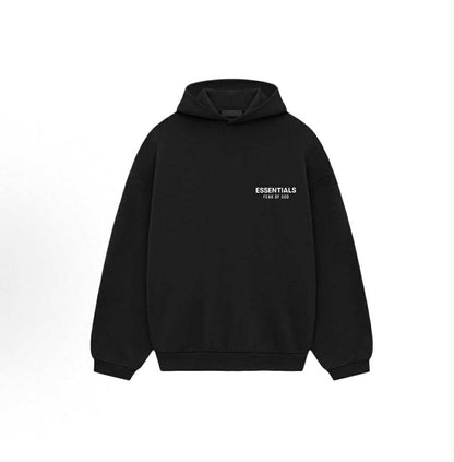 FEAR OF GOD ESSENTIALS HOODIE "BLACK" (FW24)