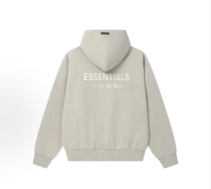 FEAR OF GOD ESSENTIALS HOODIE "ABBEY STONE" (SS25)