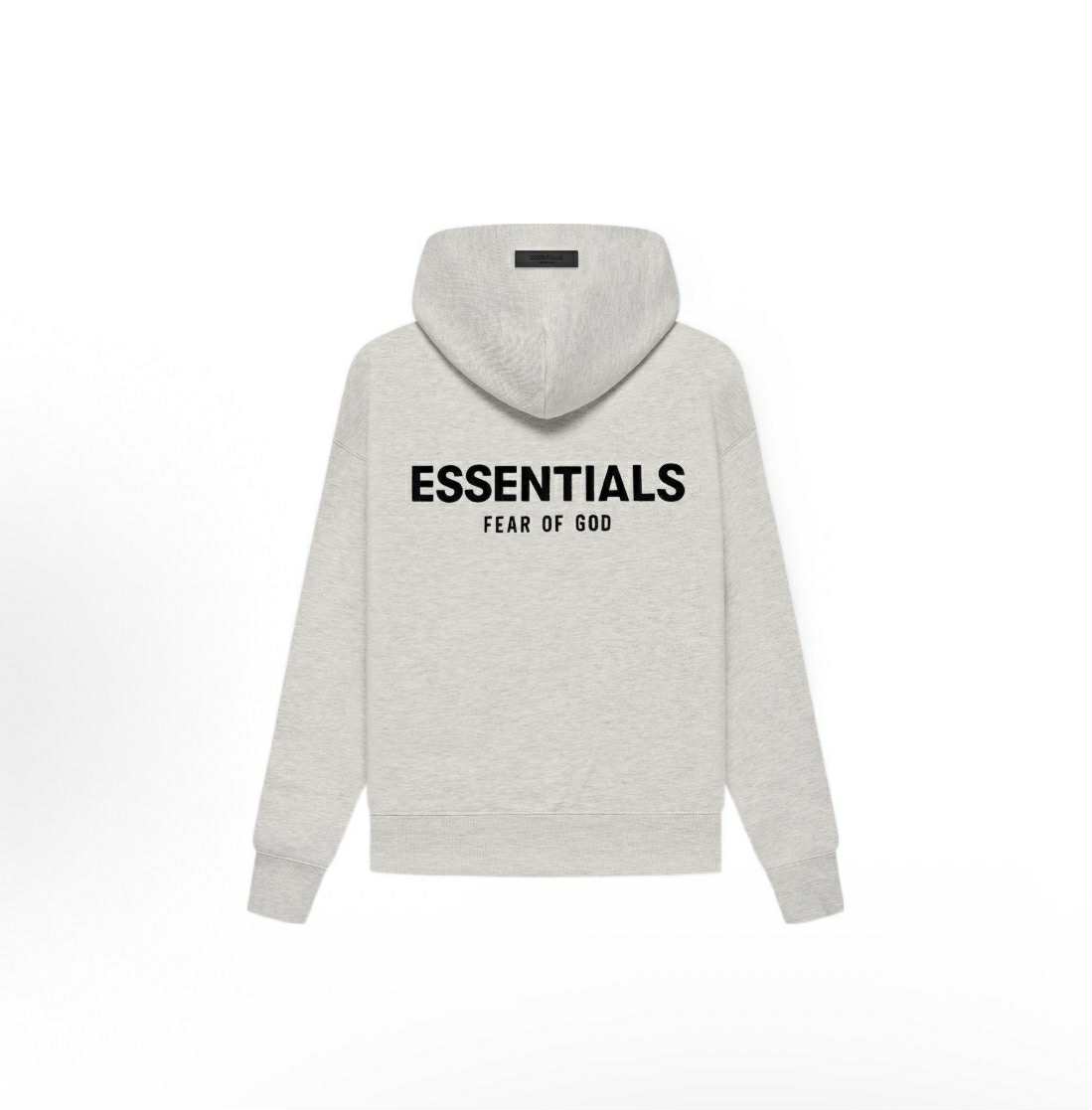 FEAR OF GOD ESSENTIALS HOODIE KIDS "LIGHT OATMEAL" (SS22)