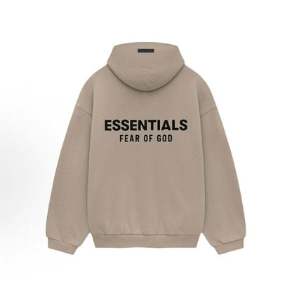 FEAR OF GOD ESSENTIALS HOODIE "DESERT SAND" (FW24)